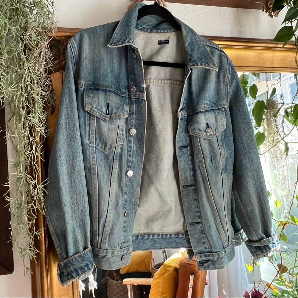 Brandy Melville Oversized Blue Jean jacket